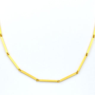 Phantasiekette aus 750 Gelbgold, nachhaltiger second hand Schmuck perfekt aufgearbeitet