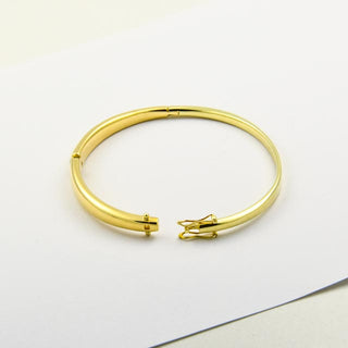 Quinn Brillantarmreif aus 585 Gelbgold, nachhaltiger second hand Schmuck perfekt aufgearbeitet