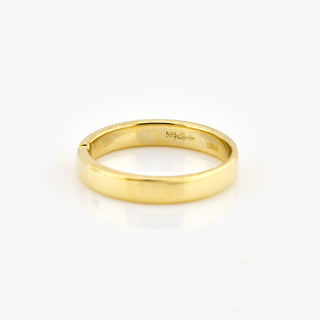 Quinn Brillantring aus 585 Gelbgold, nachhaltiger second hand Schmuck perfekt aufgearbeitet