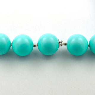 Raths Türkiskette mit Wechselschließe aus 750 Rosé- und Weißgold mit Türkis und Saphir, nachhaltiger second hand Schmuck perfekt aufgearbeitet