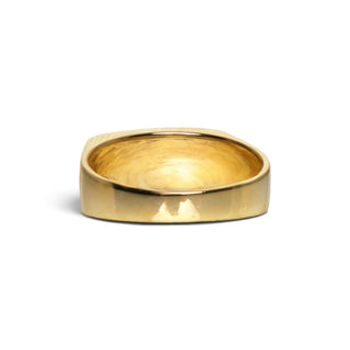 Brillantring aus 585 Gelb- und Weißgold, nachhaltiger second hand Schmuck perfekt aufgearbeitet