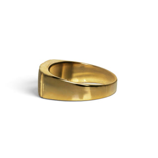 Brillantring aus 585 Gelb- und Weißgold, nachhaltiger second hand Schmuck perfekt aufgearbeitet