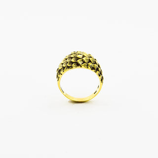 Ring aus 585 Gelbgold, nachhaltiger second hand Schmuck perfekt aufgearbeitet