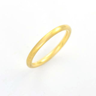 Ring aus 750 Gelbgold, nachhaltiger second hand Schmuck perfekt aufgearbeitet