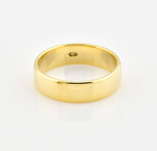 Ring aus 585 Gelbgold, nachhaltiger second hand Schmuck perfekt aufgearbeitet