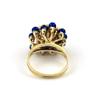 Ring aus 750 Gelbgold, nachhaltiger second hand Schmuck perfekt aufgearbeitet