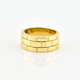 Ring aus 585 Gelbgold, nachhaltiger second hand Schmuck perfekt aufgearbeitet