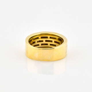 Ring aus 585 Gelbgold, nachhaltiger second hand Schmuck perfekt aufgearbeitet