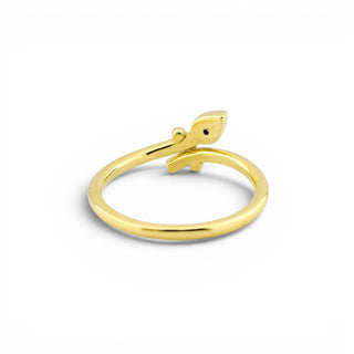 Brillantring aus 585 Gelbgold, nachhaltiger second-hand Schmuck perfekt aufgearbeitet
