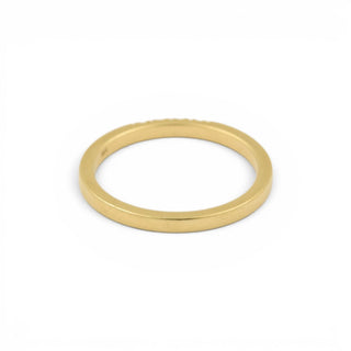 Brillantring aus 585 Gelbgold, nachhaltiger second-hand Schmuck perfekt aufgearbeitet