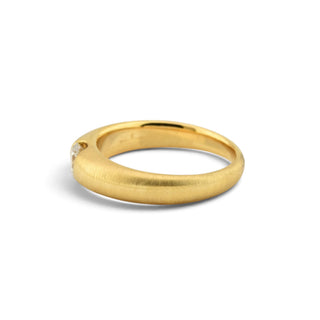 Brillantring aus 750 Gelbgold, nachhaltiger second-hand Schmuck perfekt aufgearbeitet