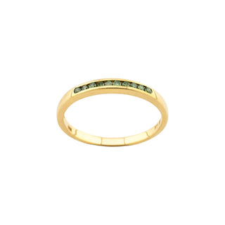 Brillantring aus 585 Gelbgold, nachhaltiger second-hand Schmuck perfekt aufgearbeitet
