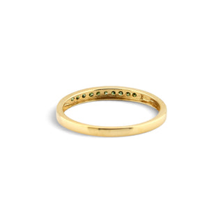 Brillantring aus 585 Gelbgold, nachhaltiger second-hand Schmuck perfekt aufgearbeitet