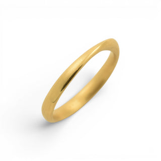 Ring aus 750 Gelbgold, nachhaltiger second hand Schmuck perfekt aufgearbeitet