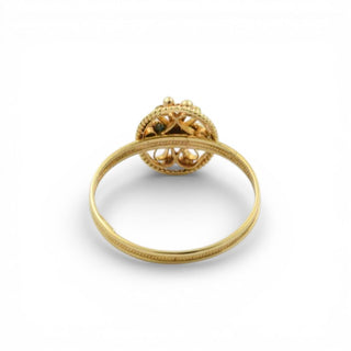 Ring aus 585 Gelbgold, nachhaltiger second hand Schmuck perfekt aufgearbeitet