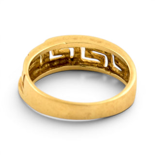 Ring aus 585 Gelbgold, nachhaltiger second hand Schmuck perfekt aufgearbeitet
