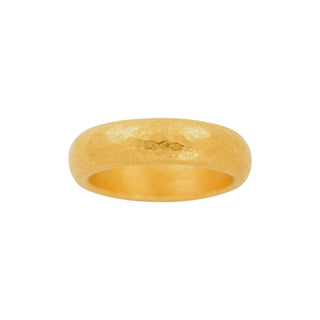 Ring aus 999 Gelbgold, nachhaltiger second-hand Schmuck perfekt aufgearbeitet
