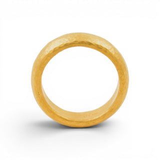 Ring aus 999 Gelbgold, nachhaltiger second-hand Schmuck perfekt aufgearbeitet