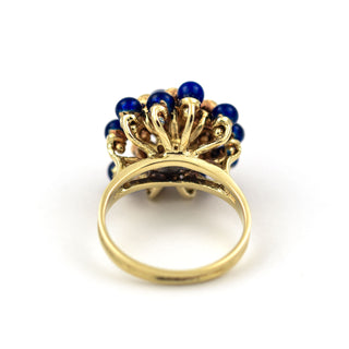 Ring aus 750 Gelbgold, nachhaltiger second hand Schmuck perfekt aufgearbeitet