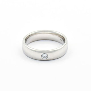 Brillantring aus 950 Platin, nachhaltiger second hand Schmuck perfekt aufgearbeitet