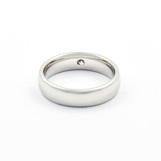 Brillantring aus 950 Platin, nachhaltiger second hand Schmuck perfekt aufgearbeitet