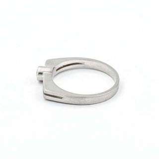 Brillantring aus 950 Platin, nachhaltiger second hand Schmuck perfekt aufgearbeitet