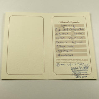 Brillantring aus 950 Platin/Gold, nachhaltiger second hand Schmuck perfekt aufgearbeitet