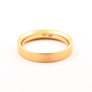 Ring aus 750 Rotgold, nachhaltiger second hand Schmuck perfekt aufgearbeitet
