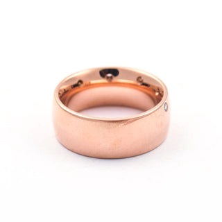 Brillantring aus 585 Rotgold, nachhaltiger second hand Schmuck perfekt aufgearbeitet