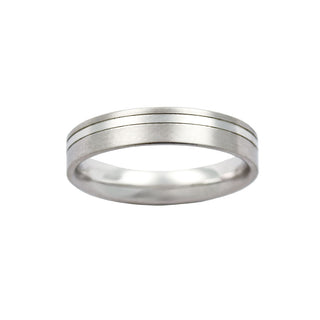 Ring aus 585 Weißgold, nachhaltiger second hand Schmuck perfekt aufgearbeitet