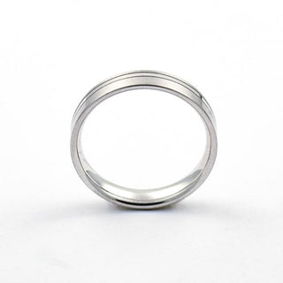 Ring aus 585 Weißgold, nachhaltiger second hand Schmuck perfekt aufgearbeitet