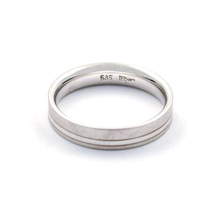 Ring aus 585 Weißgold, nachhaltiger second hand Schmuck perfekt aufgearbeitet