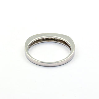 Brillantring aus 585 Weißgold, nachhaltiger second hand Schmuck perfekt aufgearbeitet