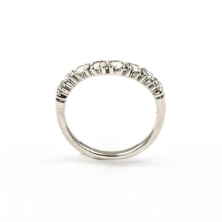 Ring aus 750 Weißgold mit Brillant, nachhaltiger second hand Schmuck perfekt aufgearbeitet
