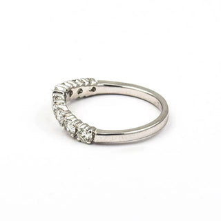 Ring aus 750 Weißgold mit Brillant, nachhaltiger second hand Schmuck perfekt aufgearbeitet