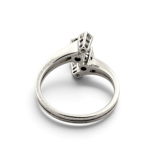 Brillantring aus 585 Weißgold, nachhaltiger second-hand Schmuck perfekt aufgearbeitet