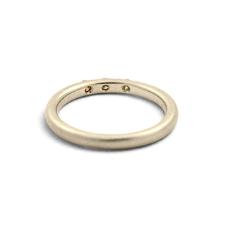 Brillantring aus 585 Weißgold, nachhaltiger second-hand Schmuck perfekt aufgearbeitet