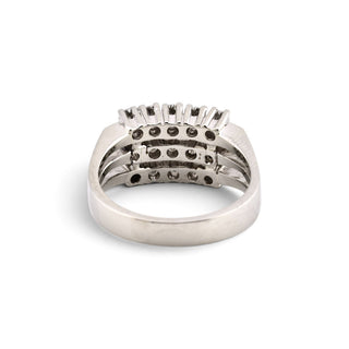 Brillantring aus 585 Weißgold, nachhaltiger second-hand Schmuck perfekt aufgearbeitet