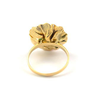 Ring aus 585 Weißgold mit Brillant, nachhaltiger second hand Schmuck perfekt aufgearbeitet