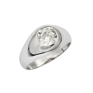 Diamanting aus 750 Weißgold, nachhaltiger second hand Schmuck perfekt aufgearbeitet