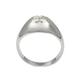 Diamanting aus 750 Weißgold, nachhaltiger second hand Schmuck perfekt aufgearbeitet