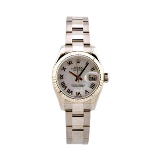 Rolex Damenarmbanduhr Lady Datejust II Automatik mit Datumsanzeige und Zentralsekunde, verschraubte Krone und verschraubter Gehäuseboden, gebrauchte Luxusuhr im Top-Zustand