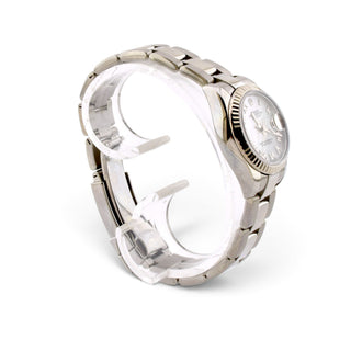 Rolex Damenarmbanduhr Lady Datejust II Automatik mit Datumsanzeige und Zentralsekunde, verschraubte Krone und verschraubter Gehäuseboden, gebrauchte Luxusuhr im Top-Zustand