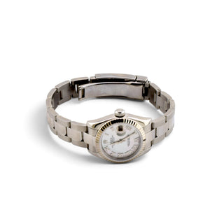 Rolex Damenarmbanduhr Lady Datejust II Automatik mit Datumsanzeige und Zentralsekunde, verschraubte Krone und verschraubter Gehäuseboden, gebrauchte Luxusuhr im Top-Zustand
