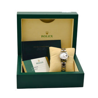 Rolex Damenarmbanduhr Lady Datejust II Automatik mit Datumsanzeige und Zentralsekunde, verschraubte Krone und verschraubter Gehäuseboden, gebrauchte Luxusuhr im Top-Zustand