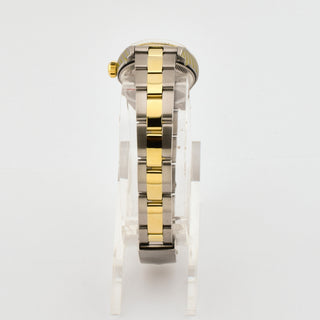 Rolex Damenarmbanduhr Lady Oyster Datejust Automatik mit Datumsanzeige und verschraubte Krone und verschraubter Gehäuseboden, gebrauchte Luxusuhr im Top-Zustand