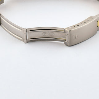 Rolex Damenarmbanduhr Lady Oyster Datejust Automatik mit Datumsanzeige und verschraubte Krone und verschraubter Gehäuseboden, gebrauchte Luxusuhr im Top-Zustand