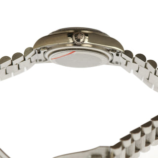 Rolex Oyster Perpetul Day-Date 18079 Automatik mit Datumsanzeige und Wochentagsanzeige und Zentralsekunde, Chronometer und Edelsteinbesatz, gebrauchte Luxusuhr im Top-Zustand