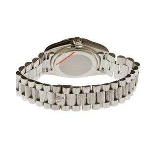 Rolex Oyster Perpetul Day-Date 18079 Automatik mit Datumsanzeige und Wochentagsanzeige und Zentralsekunde, Chronometer und Edelsteinbesatz, gebrauchte Luxusuhr im Top-Zustand