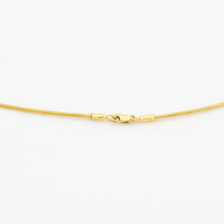 Schlangenkette aus 585 Gelbgold, nachhaltiger second hand Schmuck perfekt aufgearbeitet
